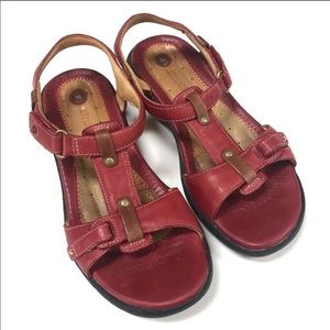 UN Structured Clarks Walking Adjustable Sandals 6M